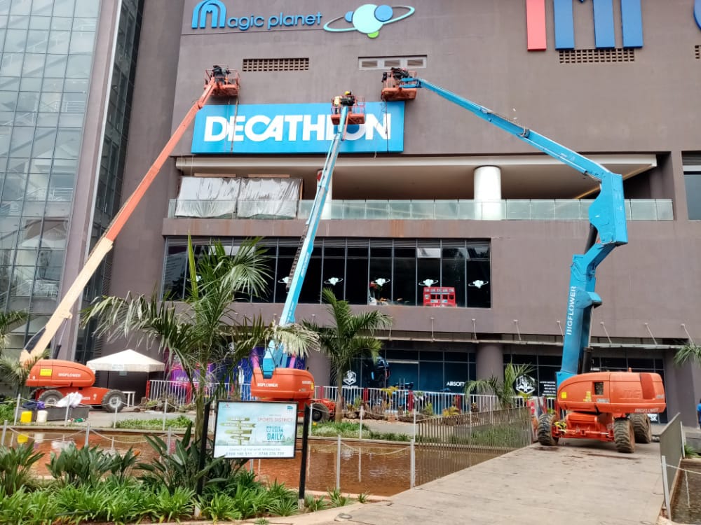 Cherry picker access equipment for elevated work in Nairobi