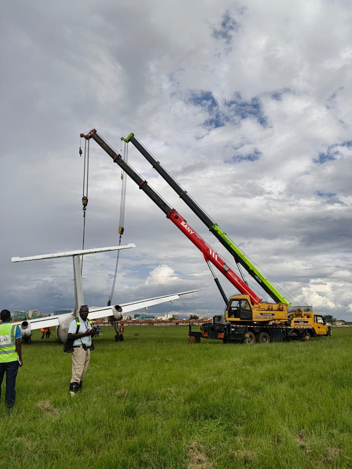 crane hire services at wilson airport